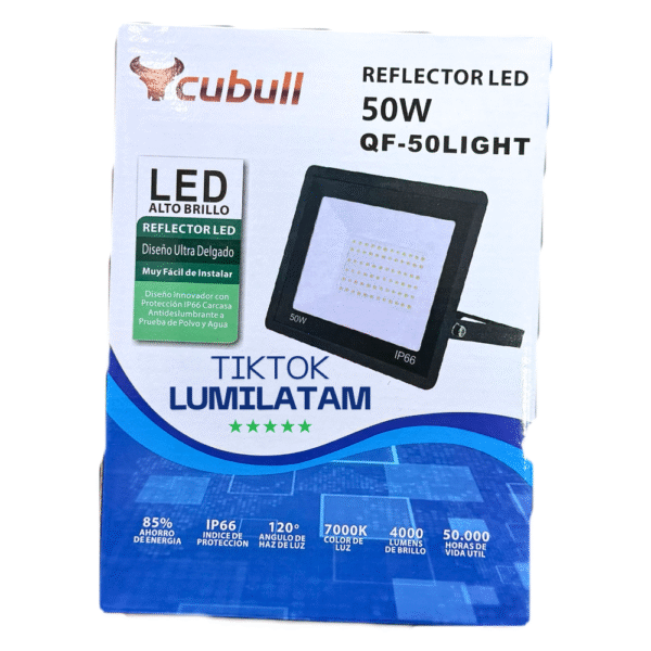 REFLECTOR LED CUBULL 50W - Imagen 2