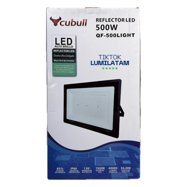 REFLECTOR LED CUBULL 500W - Imagen 2