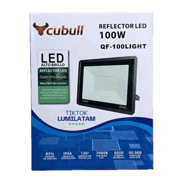 REFLECTOR LED 100W CUBULL - Imagen 2