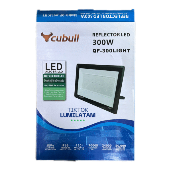 REFLECTOR LED CUBULL 300W - Imagen 2