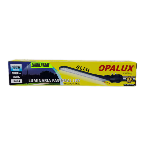 LUMINARIA PASTORAL SLIM LED 100W OPALUX - Imagen 2
