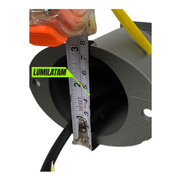 LUMINARIA PASTORAL SLIM LED 100W OPALUX - Imagen 4