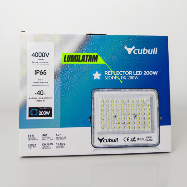REFLECTOR LUPA LED 200W CUBULL - Imagen 2