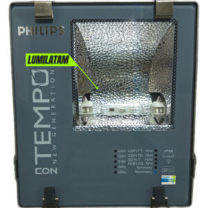 REFLECTOR HALOGENURO METÁLICO DOBLE CONTACTO 70W PHILIPS