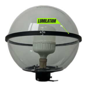FAROLA ESFERICA E-35+FOCO 60W ECONOMICA CHINA