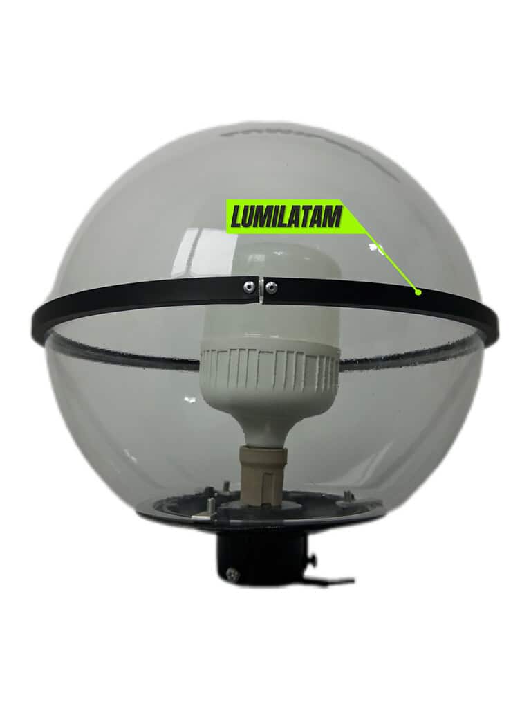 FAROLA ESFERICA E35 50W para alumbrado exterior