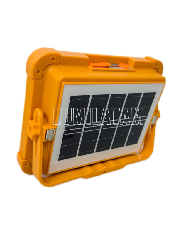 REFLECTOR LED 100W SOLAR RECARGABLE - Imagen 3