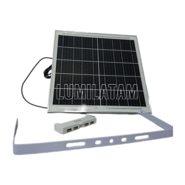 PANEL SOLAR + 4 SALIDAS DE ENERGÍA
