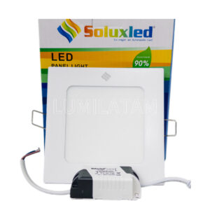 PANEL LED EMPOTRABLE CUADRADO 6W SOLUXLED