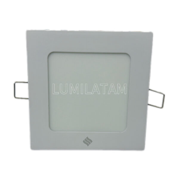 PANEL LED EMPOTRABLE CUADRADO 6W SOLUXLED - Imagen 2