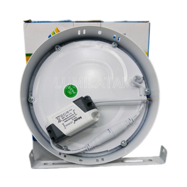 PANEL LED ADOSABLE REDONDO 12W SOLUXLED - Imagen 3