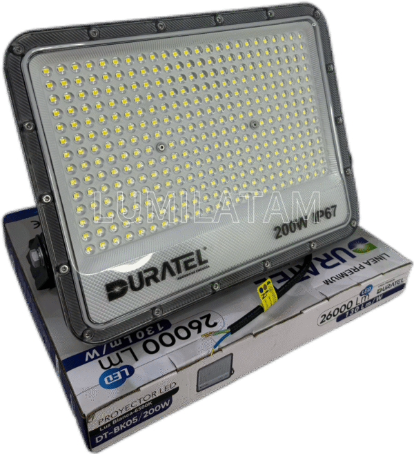 REFLECTOR LED 200W DURATEL - Imagen 3