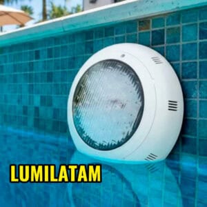 Foco LED subacuático RGB 36W para piscina, luz multicolor resistente al agua ideal para piscinas y spas – LumiLatam