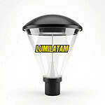 FAROLA ORNAMENTAL LED 50W – MODELO OVNI BLACK