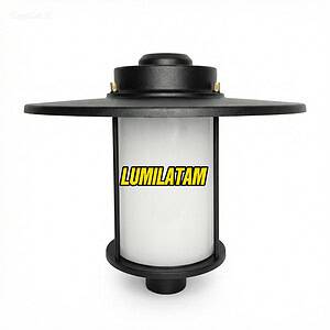 Luminaria de exterior moderna de Lumilatam para iluminación eficiente y duradera.