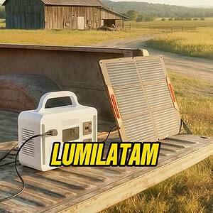 Panel Solar Portátil de 100W, la fuente de energía renovable más confiable disponible en LumiLatam.com. Este panel de alta eficiencia ha sido diseñado específicamente para cargar de forma rápida y segura tus Power Banks, smartphones y estaciones de energía portátiles. Gracias a su tecnología monocristalina, ofrece un rendimiento superior incluso en días nublados, convirtiéndolo en el accesorio indispensable para camping, viajes en camper o como kit de emergencia en el hogar.