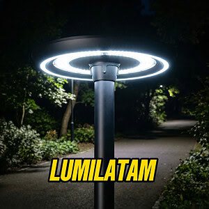 Luminaria Solar Modelo Eclipse, la solución de iluminación decorativa y funcional que redefine la modernidad, disponible ahora en LumiLatam.com. Diseñada para adaptarse a cualquier estilo arquitectónico, esta luminaria te ofrece la libertad de elegir entre una Luz Cálida de 3000K, ideal para crear ambientes acogedores y relajantes en terrazas o jardines, o una Luz Blanca de 6500K, perfecta para maximizar la visibilidad y seguridad en pasillos y fachadas. Gracias a su tecnología solar de alta eficiencia, el modelo Eclipse se carga de forma autónoma durante el día y se enciende automáticamente al anochecer, garantizando un 100% de ahorro energético y una instalación libre de cables.
