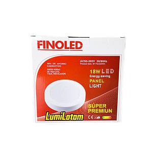 Lleva la iluminación de tus espacios al siguiente nivel con el Panel LED Finoled de 18W, la solución definitiva en eficiencia energética que solo encontrarás en LumiLatam.com. Este panel circular de diseño ultradelgado (Φ176x32mm) no solo ofrece una estética limpia y moderna en acabado "Snow White", sino que garantiza un ahorro energético de hasta el 90%, convirtiéndolo en la opción más inteligente para reducir costos operativos sin sacrificar potencia lumínica.