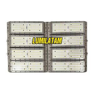Increíble Reflector Modular 800W de 80,000 lúmenes para iluminación profesional de estadios