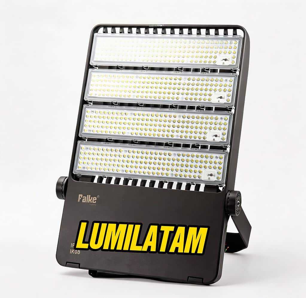 Increíble Reflector Noxion 400W Falke de 60,000 lúmenes con luz 5700K y resistencia IP65 IK08 para grandes infraestructuras