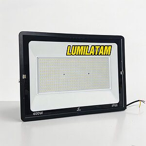 Increíble Reflector LED 400W Mango con 40000 lúmenes, luz fría 7600K y protección IP66 con 1 año de garantía profesional