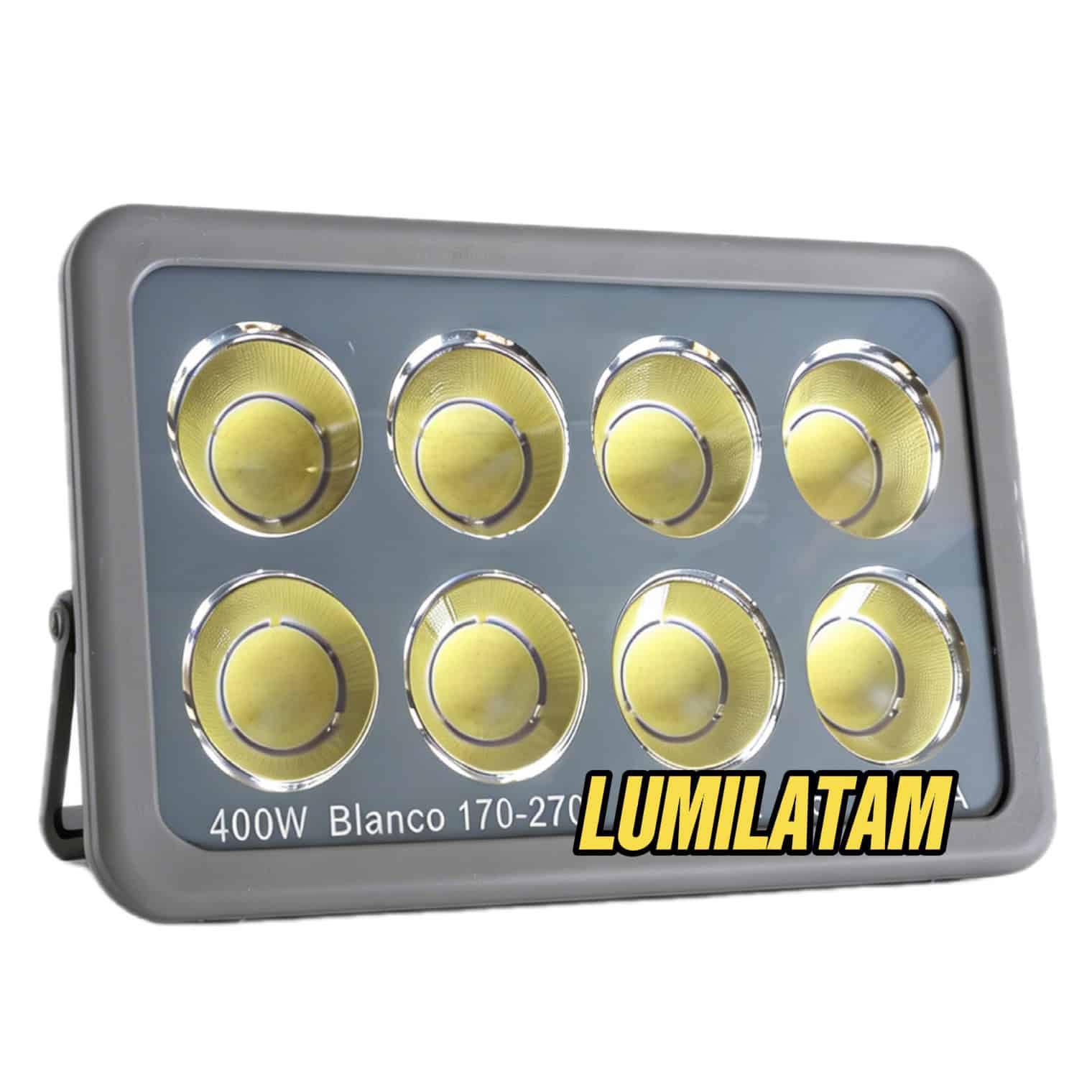 REFLECTOR COB 400W 1 Increíble Reflector COB 400W de 40,000 lúmenes con tecnología Chip on Board profesional.