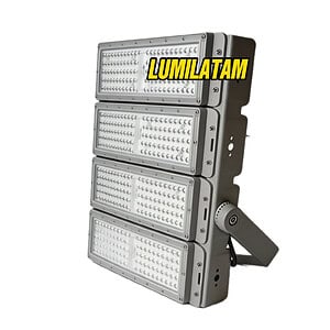 Increíble Reflector SMD 400W de 40,000 lúmenes con chasis de aluminio puro para máxima disipación.