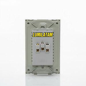 Increíble Tomacorriente Doble Universal Cubull Blanco de 15A y 127/250V para interiores modernos y seguros