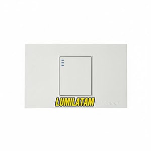 Increíble Interruptor Simple Cubull Clean minimalista de 16AX y 250V para acabados de lujo