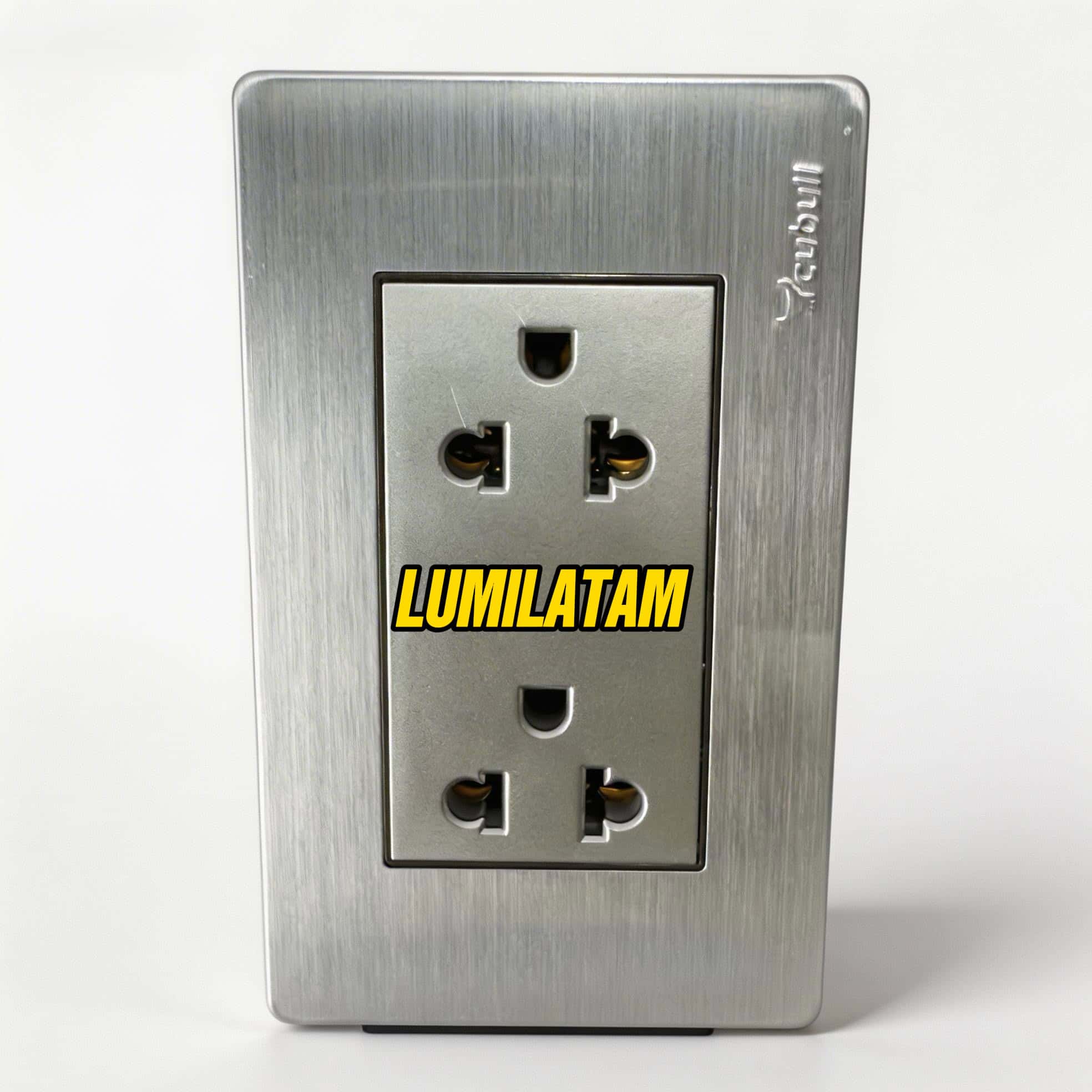 TOMACORRIENTE DOBLE UNIVERSAL CUBULL ACERO 1 Increíble Tomacorriente Doble Universal Cubull Acero inoxidable de 15A para instalaciones eléctricas de lujo y alta seguridad