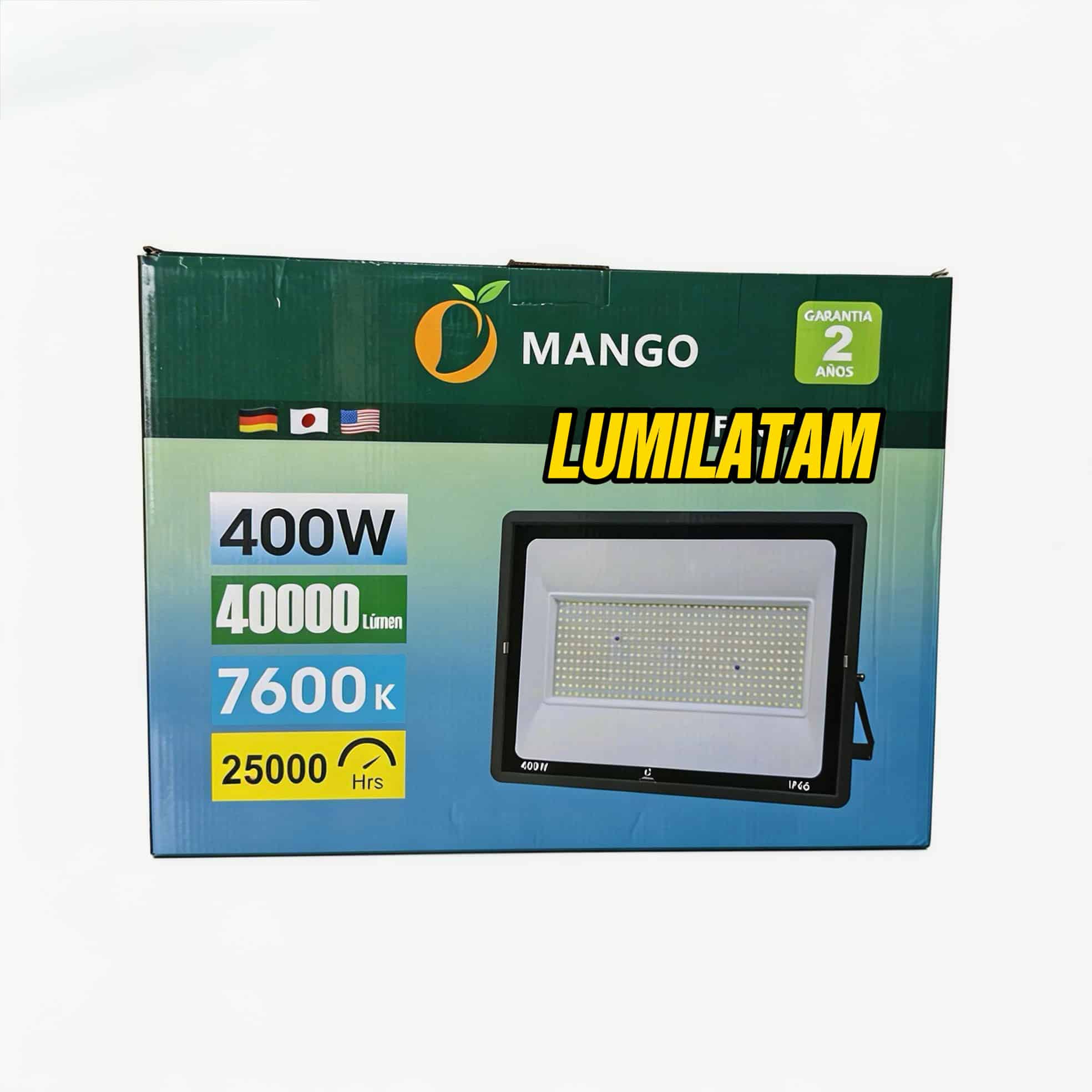 REFLECTOR LED 400W MANGO 2 REFLECTOR LED 400W MANGO - Imagen 2