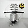 farola esferica sodio 70W Peru globo acrilico aluminio repujado parques - LumiLatam