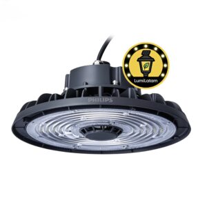 highbay Philips BY320P 150W Peru G2 LED210 21000 lumenes IP65 negro - LumiLatam