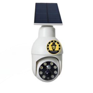 camara falsa solar sensor movimiento Peru seguridad disuasion - LumiLatam