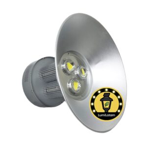 highbay campana COB 150W Peru campana aluminio 3 chips naves industriales - LumiLatam