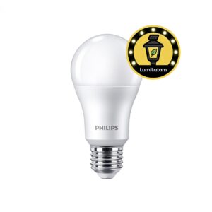 lampara LED bulb E27 Philips Peru 15W Ecohome 6500K luz fria - LumiLatam