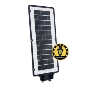 luminaria solar 500W alumbrado publico Peru MG 6000 lumenes IP66 negro - LumiLatam