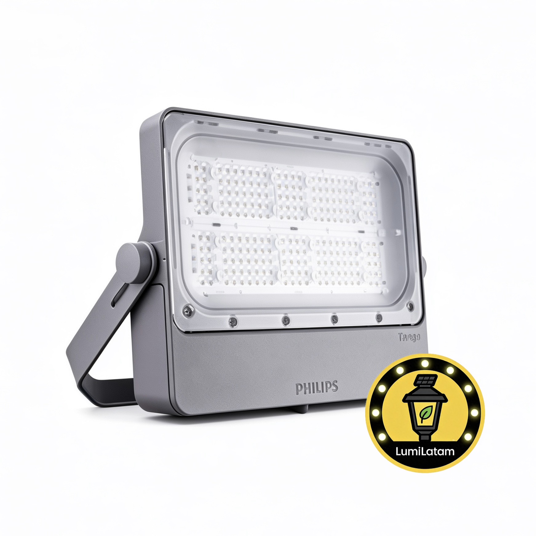 Reflector Philips Tango BVP432 Peru 200W | IP66 Gris | LumiLatam 1 reflector Philips Tango BVP432 Peru 200W G4 IP66 gris - LumiLatam