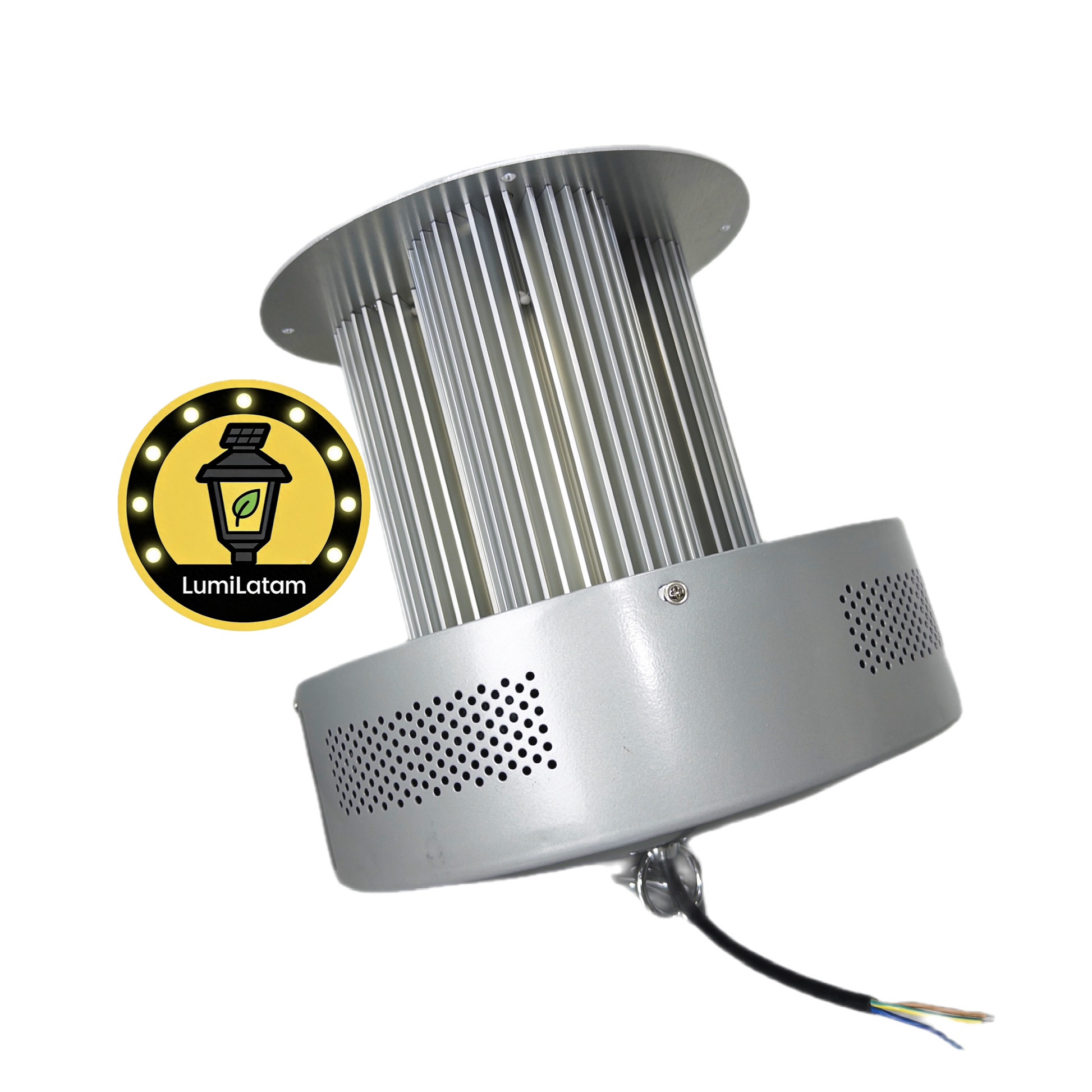 Highbay Campana COB 150W Peru | 3 Chips 70 Diodos 15,000 Lúmenes | LumiLatam 4 highbay campana COB 150W Peru 3 chips COB disipador aluminio industrial - LumiLatam