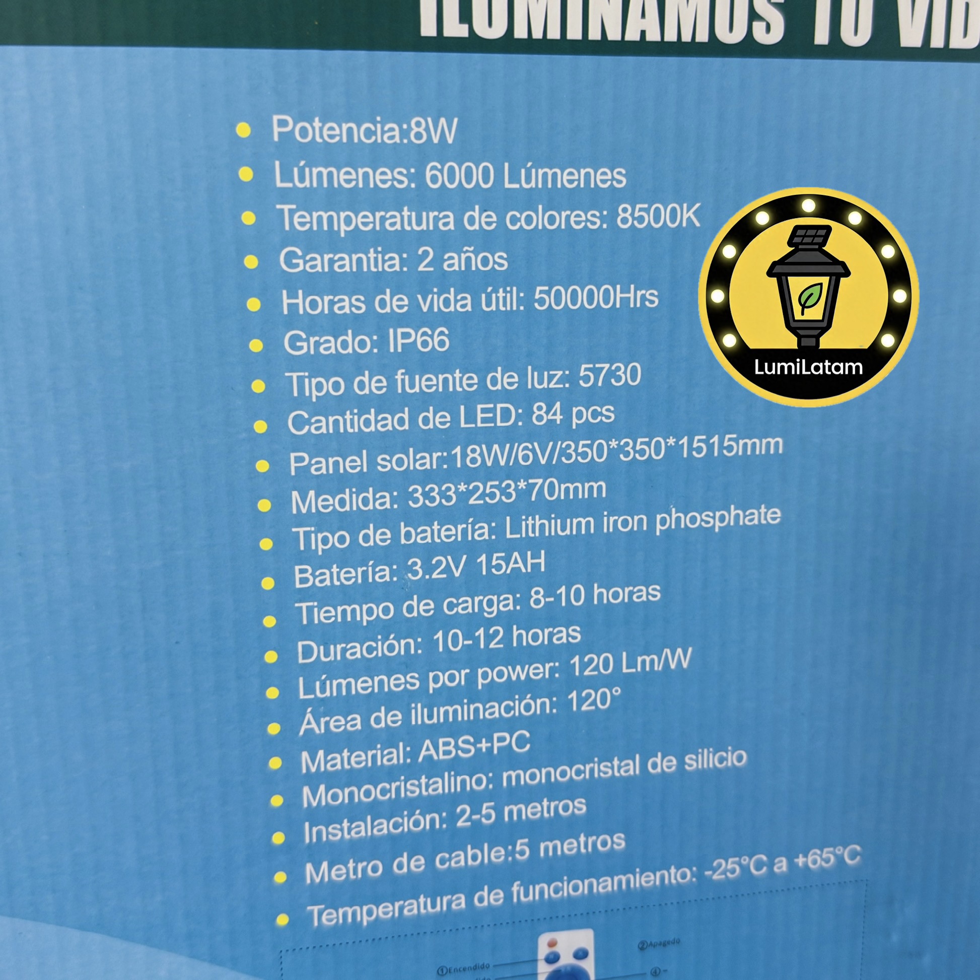 Reflector Solar 500W MG Peru | Mayor Potencia Económica | LumiLatam 3 Reflector Solar 500W MG Peru | Mayor Potencia Económica | LumiLatam - Image 3